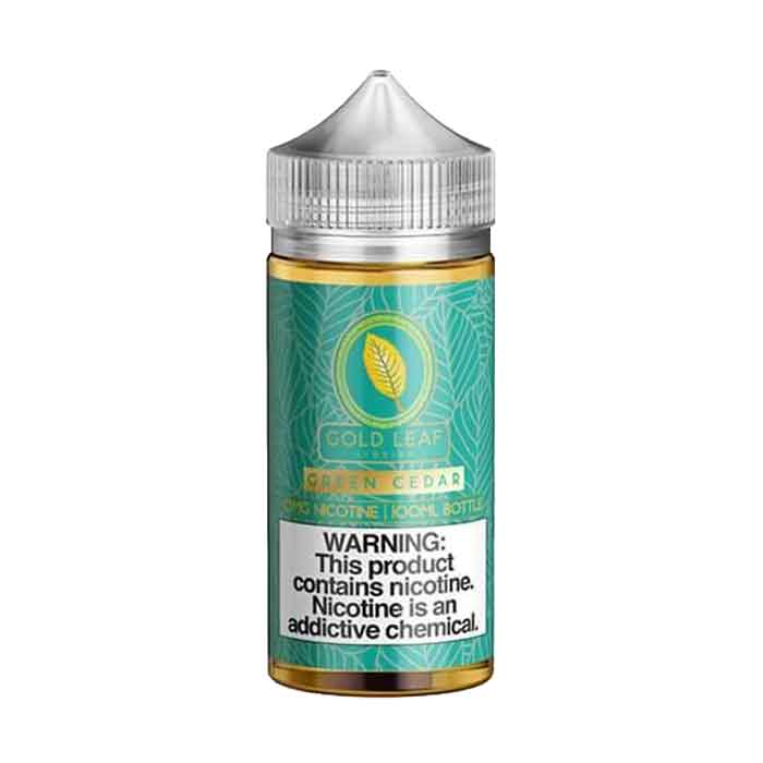 Green Cedar - Gold Leaf E Liquid - 100mL