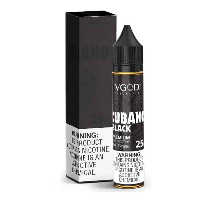 VGOD Cubano Black SaltNic - 30mL - Apes Vapes UAE